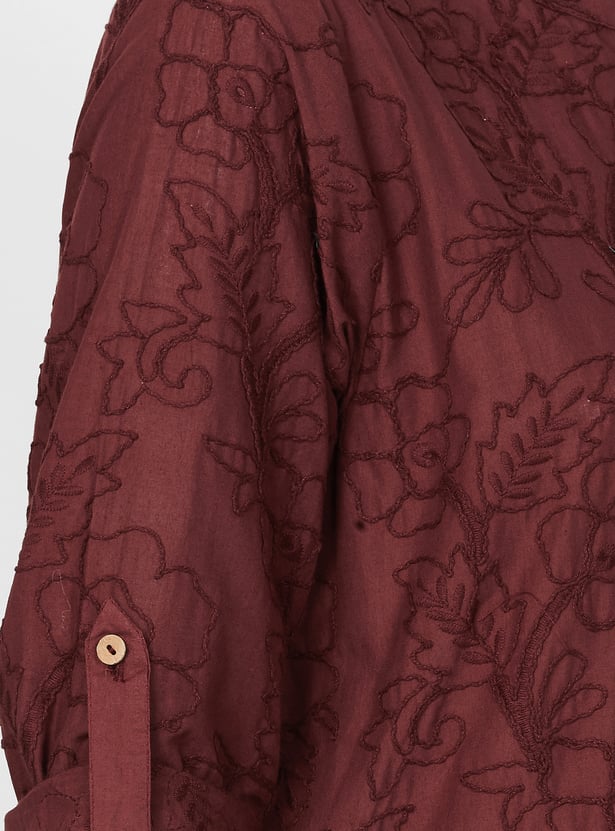 MELANGE Embroidered Kurta Set