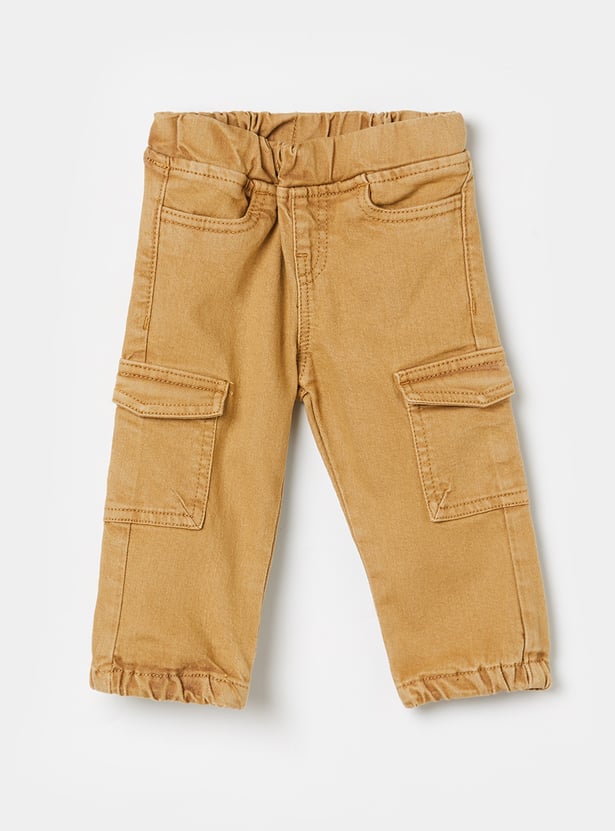 FAME FOREVER Boys Ice Wash Stretchable Jeans