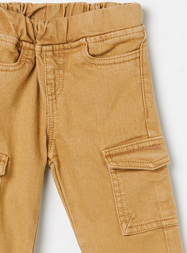 FAME FOREVER Boys Ice Wash Stretchable Jeans