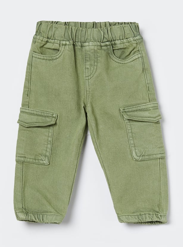 FAME FOREVER Boys Ice Wash Stretchable Jeans
