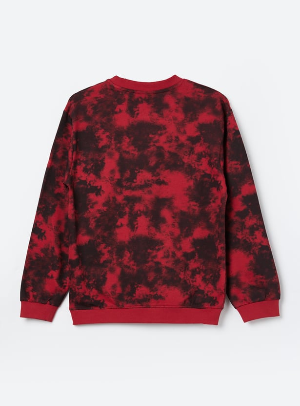 FAME FOREVER Boys Typographic Print Sweatshirt