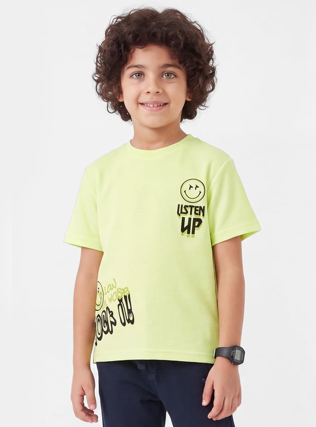 FAME FOREVER Boys Graphic Print T-shirt