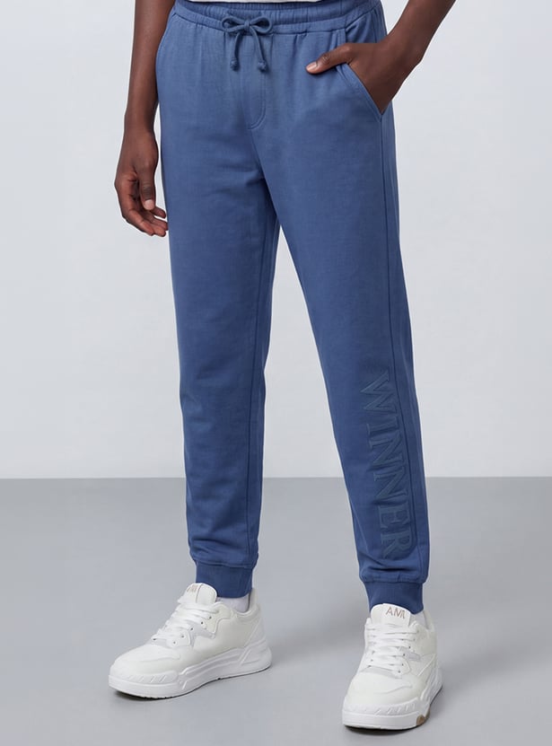 FAME FOREVER Boys Typographic Print Track Pants