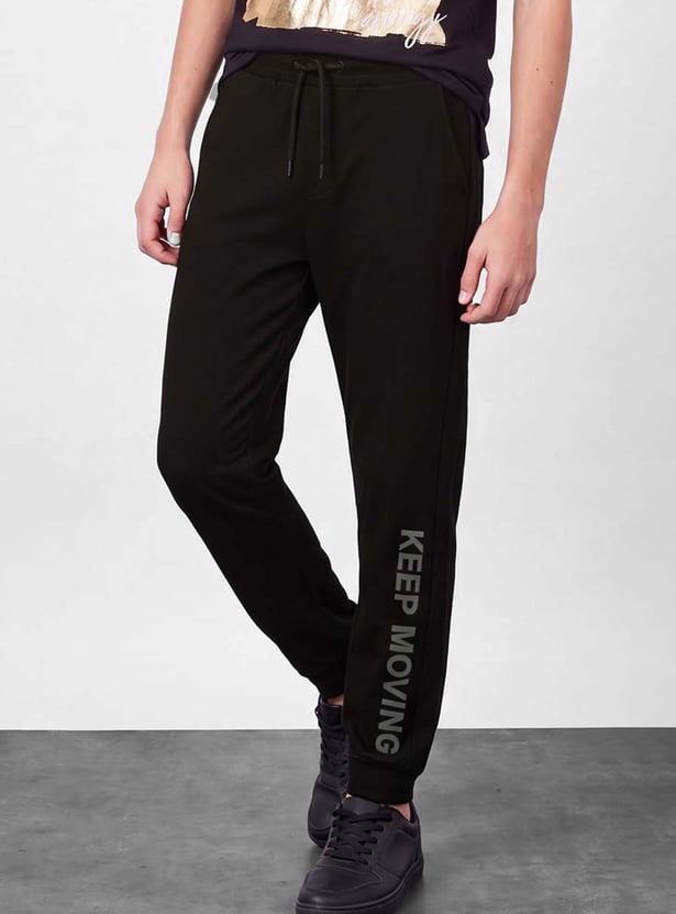 FAME FOREVER Boys Graphic Print Joggers