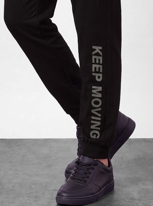 FAME FOREVER Boys Graphic Print Joggers