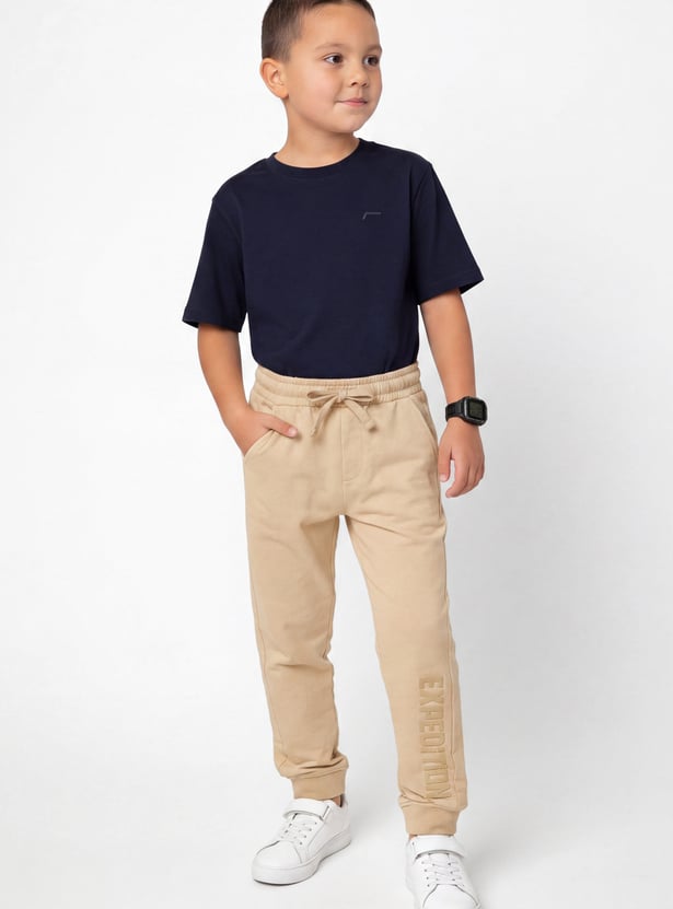 FAME FOREVER Boys Solid Track Pants