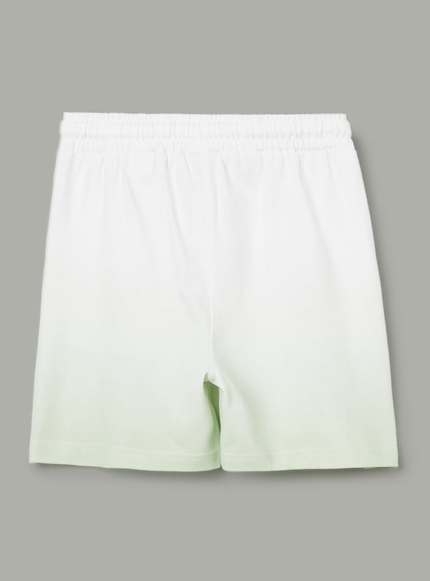 FAME FOREVER Boys Ombre Shorts Set