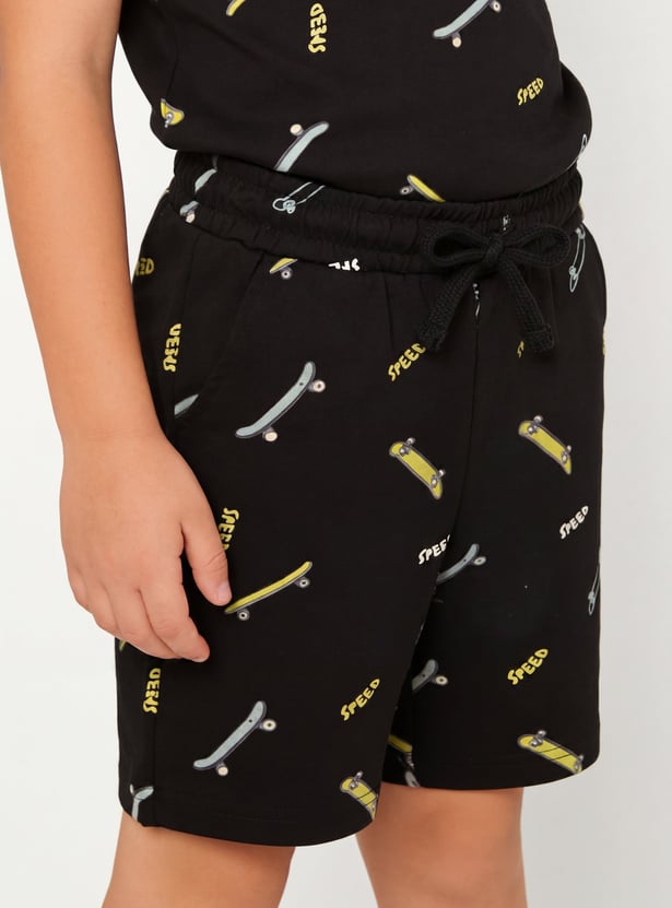 FAME FOREVER Boys Graphic Print Coordinate Set