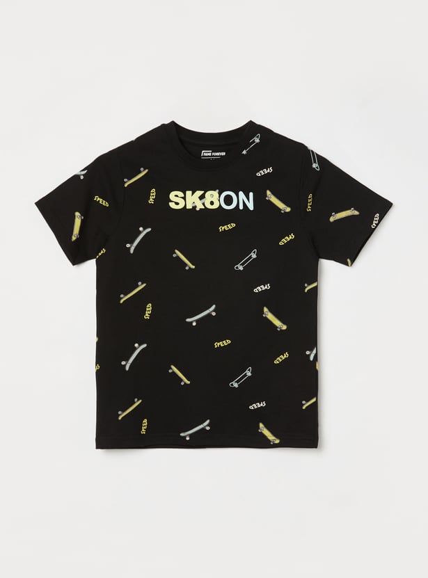 FAME FOREVER Boys Graphic Print Coordinate Set