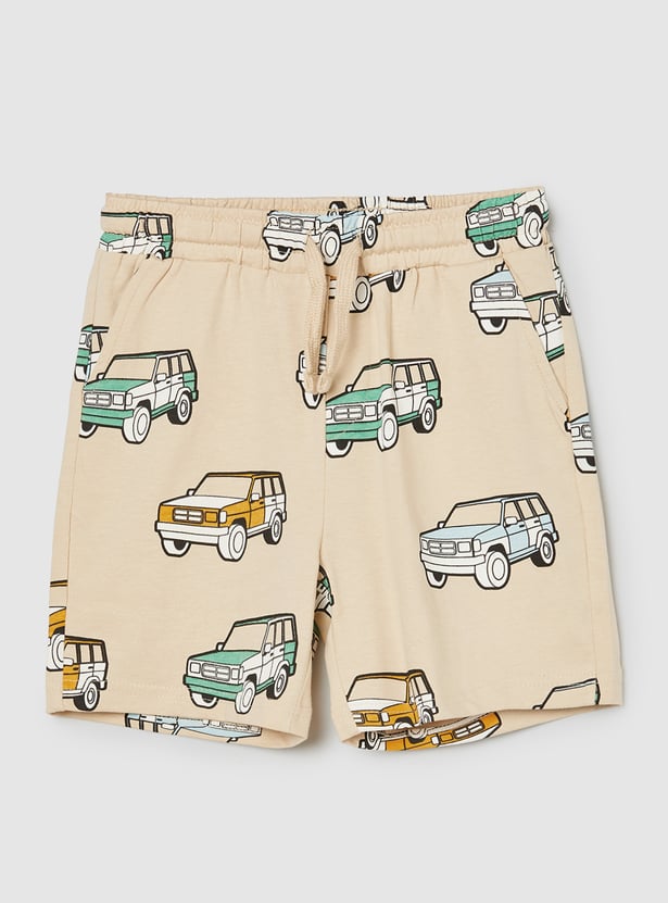 FAME FOREVER Boys Graphic Print T-shirt and Shorts