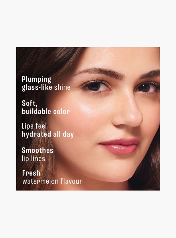LAKME HyaGloss Powerplump Lip Oil - Vacation Nude - 4.2ml