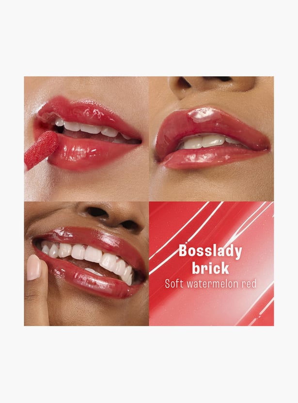 LAKME 9to5 HyaGloss Powerplump Lip Oil - Bosslady Brick - 4.2ml