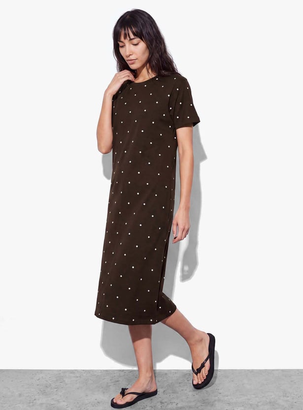 GINGER Polka Dot Night Dress
