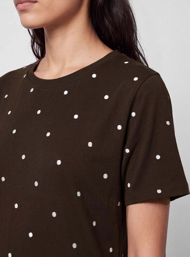 GINGER Polka Dot Night Dress