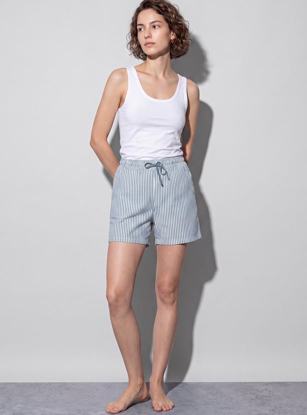 GINGER Striped Shorts