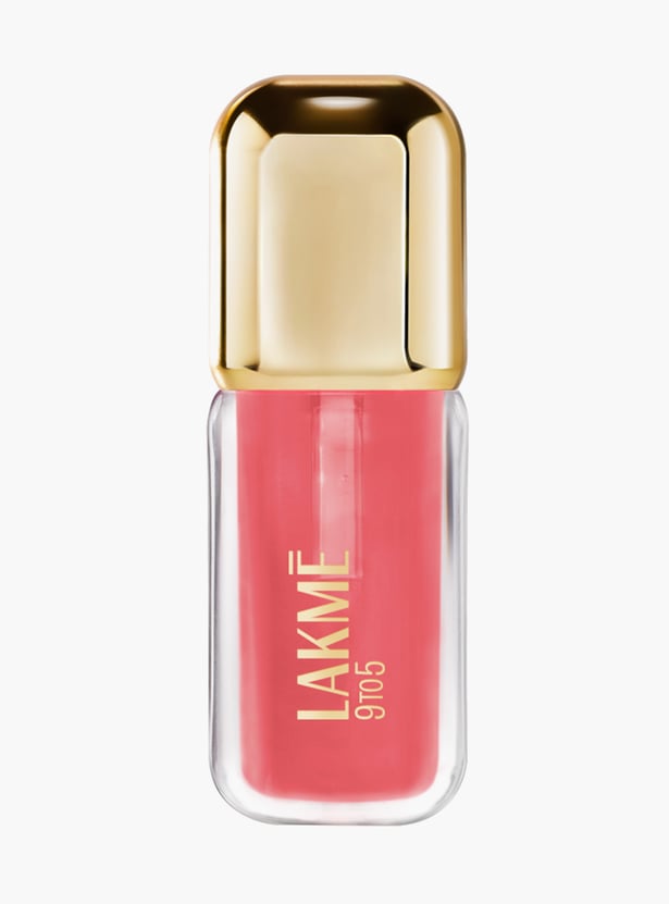 LAKME 9to5 HyaGloss Powerplump Lip Oil - Powersuit Pink - 4.2ml