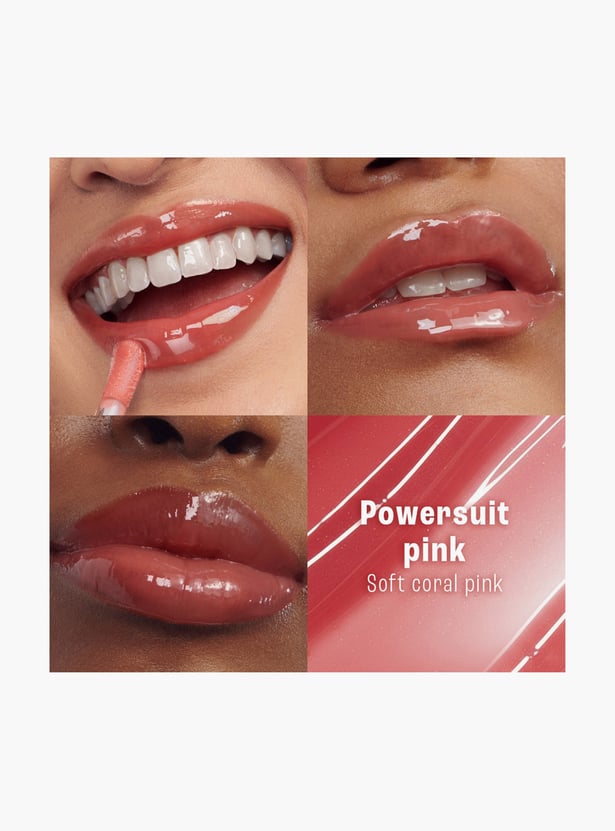 LAKME 9to5 HyaGloss Powerplump Lip Oil - Powersuit Pink - 4.2ml
