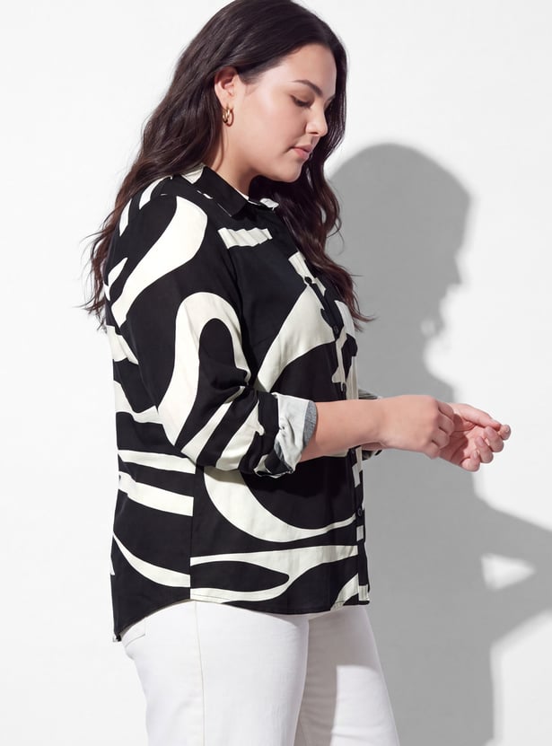 NEXUS Abstract Print Shirt