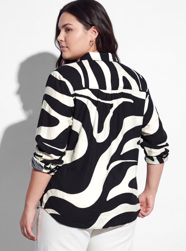 NEXUS Abstract Print Shirt