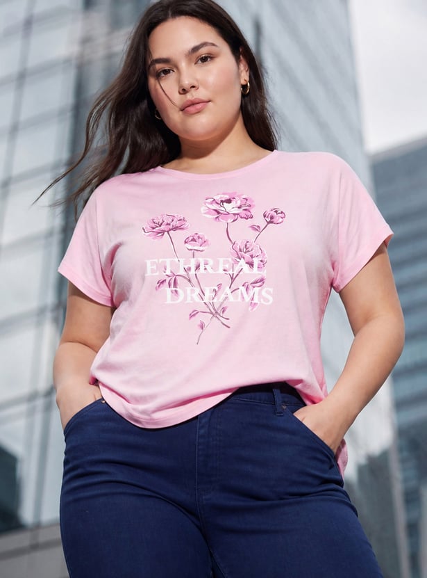 NEXUS Floral Print T-shirt
