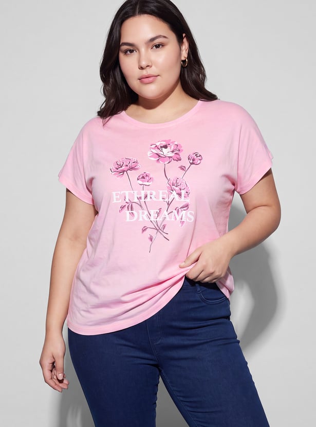 NEXUS Floral Print T-shirt