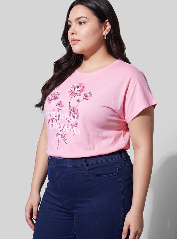 NEXUS Floral Print T-shirt