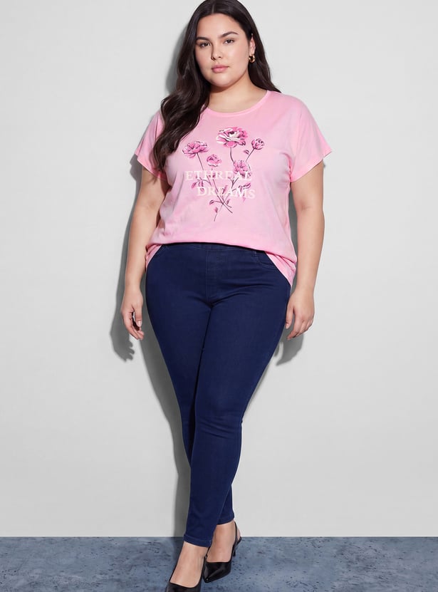 NEXUS Floral Print T-shirt