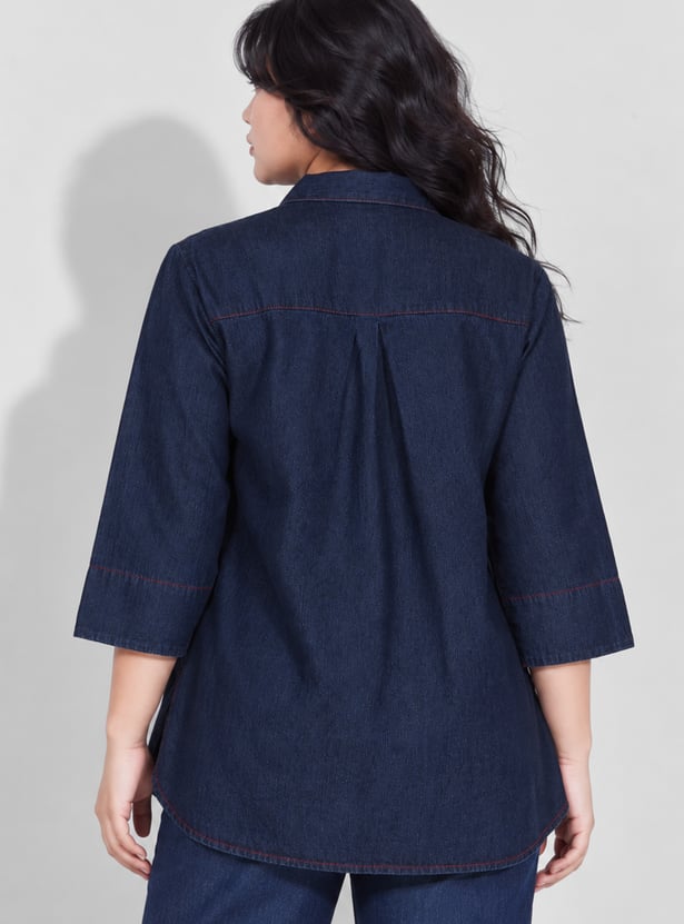 NEXUS Embroidered Relaxed Fit Shirt