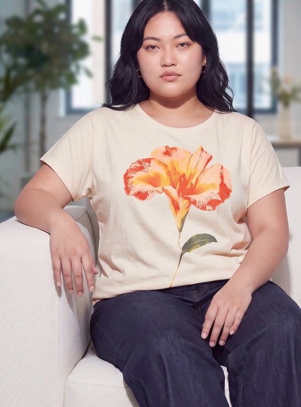 NEXUS Floral Print T-shirt