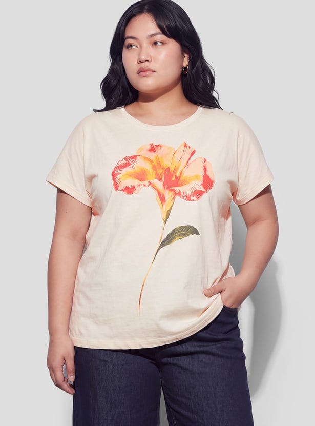 NEXUS Floral Print T-shirt
