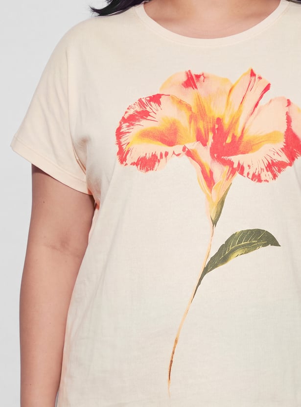 NEXUS Floral Print T-shirt