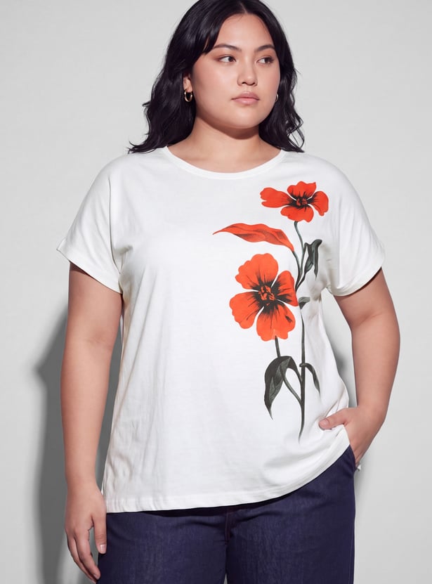NEXUS Floral Print Relaxed T-shirt