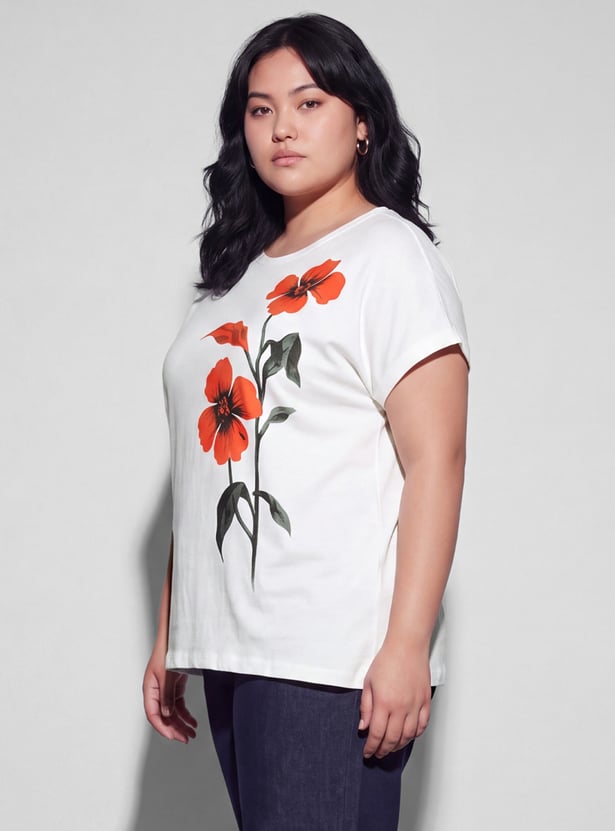 NEXUS Floral Print Relaxed T-shirt