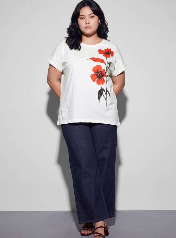 NEXUS Floral Print Relaxed T-shirt