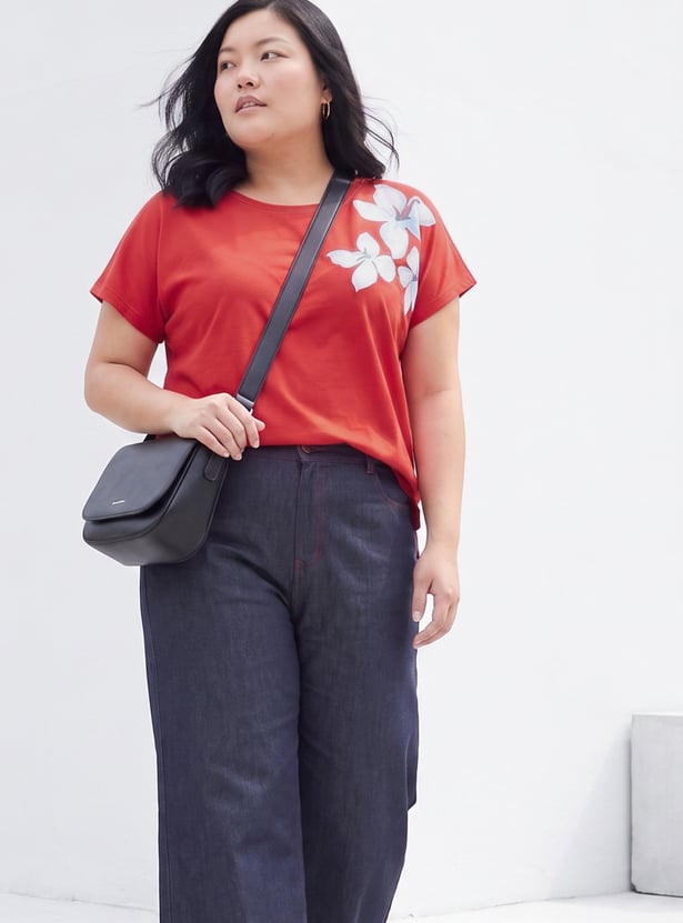 NEXUS Floral Print T-shirt