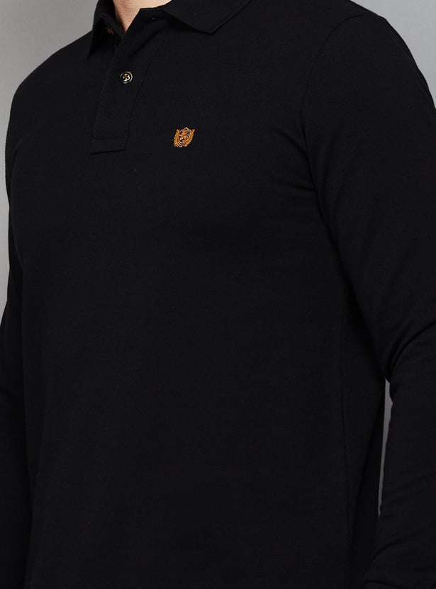FAHRENHEIT Solid Regular Polo T-shirt