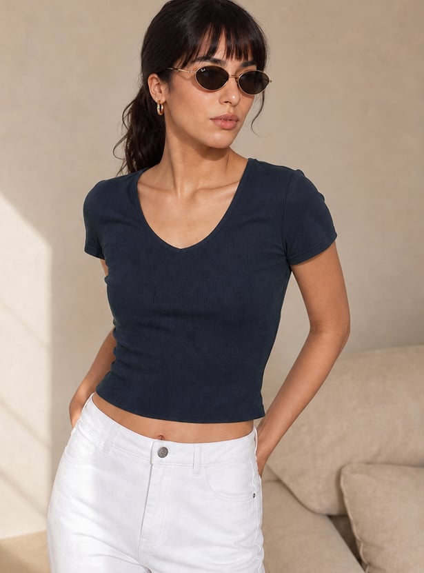 GINGER Solid T-shirt