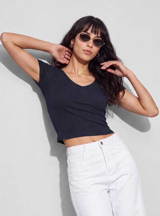GINGER Solid T-shirt