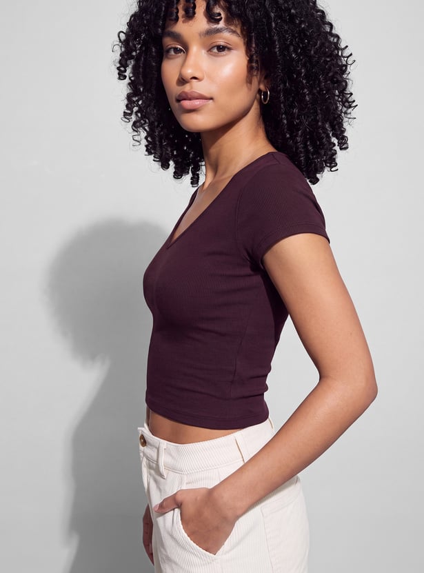 GINGER Solid T-shirt