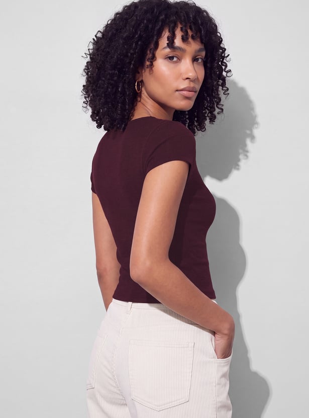 GINGER Solid T-shirt