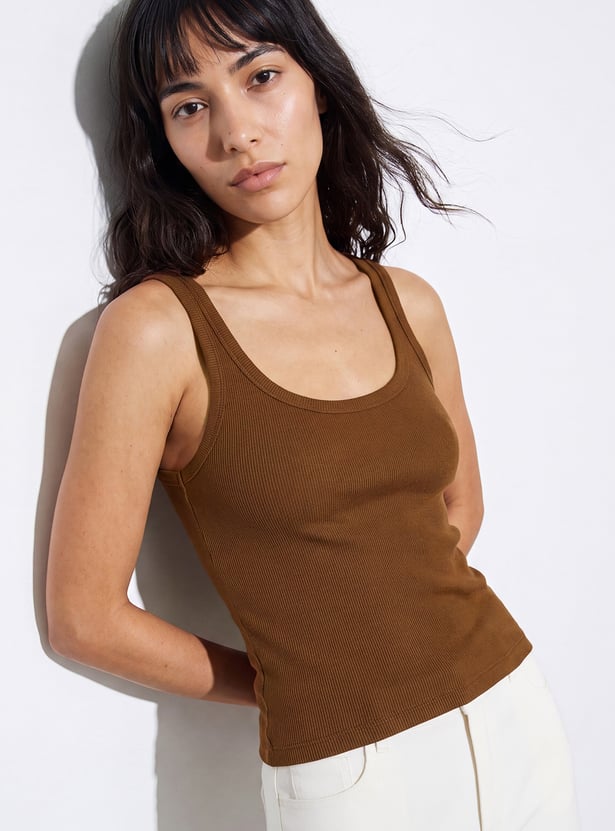 GINGER Solid Tank Top
