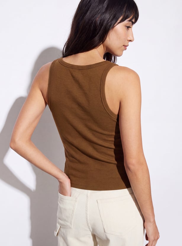 GINGER Solid Tank Top
