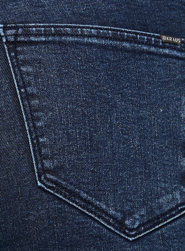 KRAUS Solid Flared Jeans