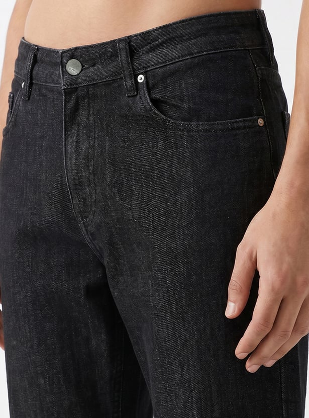 KRAUS Solid Straight Fit Jeans
