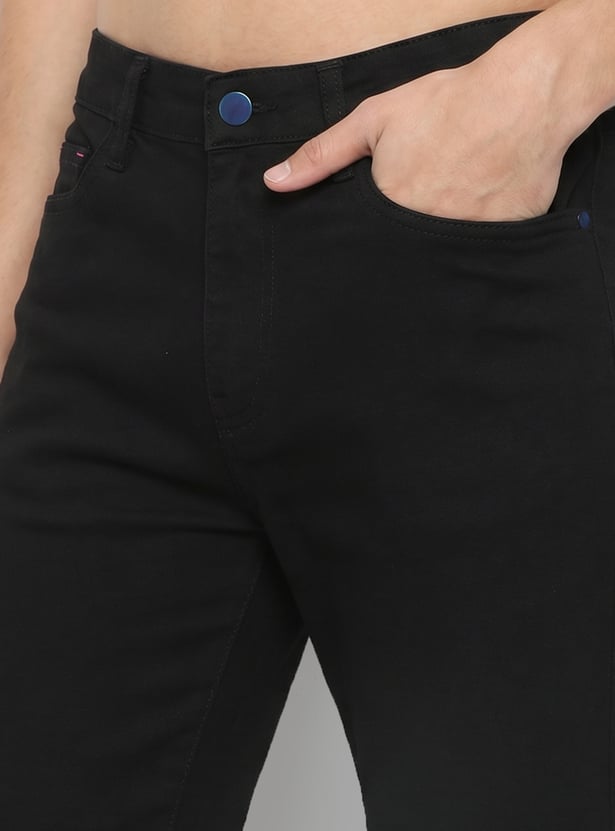 KRAUS Solid Straight Fit Jeans