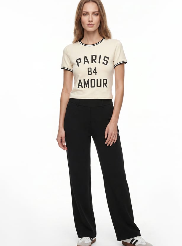 KRAUS Solid Elasticated Pants