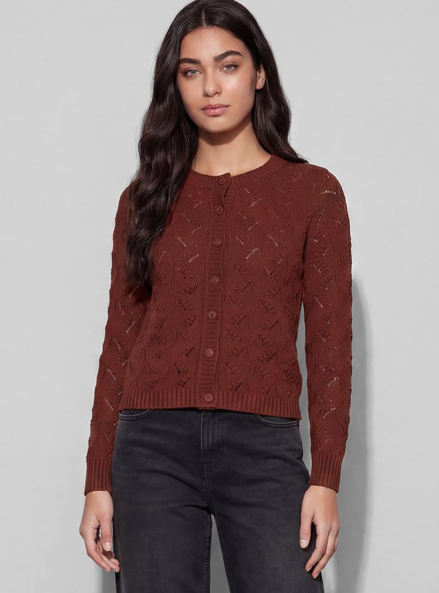 FAME FOREVER Knitted Cardigan
