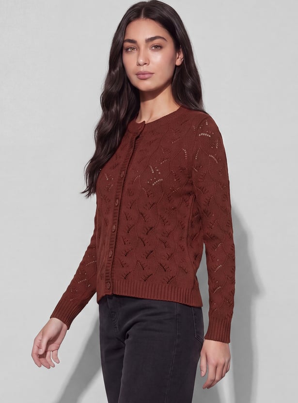 FAME FOREVER Knitted Cardigan