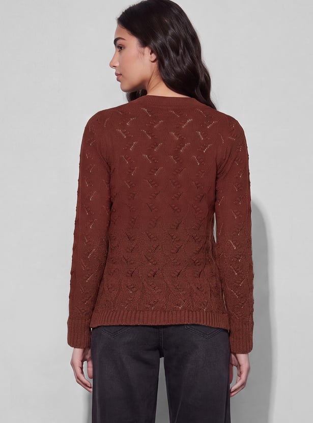 FAME FOREVER Knitted Cardigan