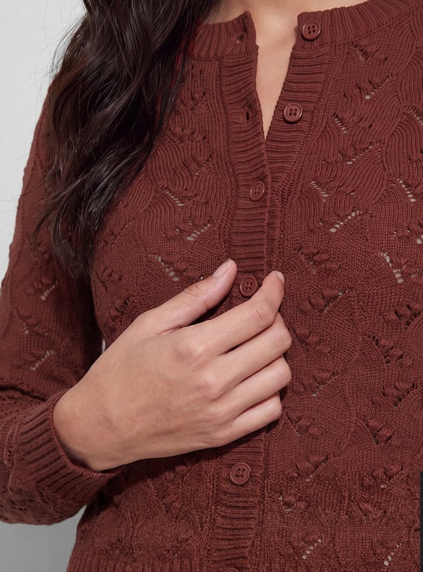 FAME FOREVER Knitted Cardigan